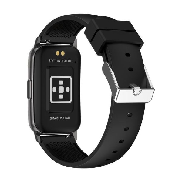 CY22 1.47 inch Silicone Strap IP67 Waterproof Smart Watch, Support Heart Rate / Blood Pressure (Black) - Image 3