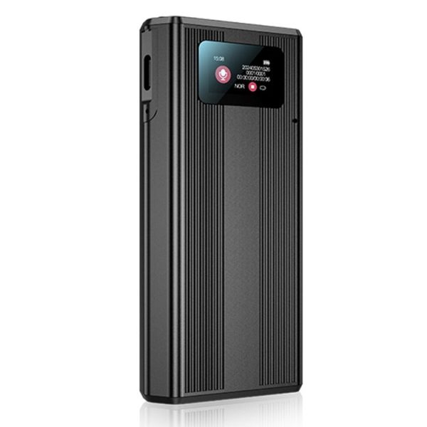 ZD42B Magnetic Sound Control Smart Noise Reduction Voice Recorder, Memory: 16GB (Black)