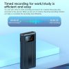 ZD42B Magnetic Sound Control Smart Noise Reduction Voice Recorder, Memory: 16GB (Black) - Image 12