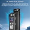 ZD43B Omnidirectional Dual Mic Smart Noise Reduction Voice Recorder, Memory: 32GB (Black) - Image 11