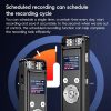 ZD43B Omnidirectional Dual Mic Smart Noise Reduction Voice Recorder, Memory: 32GB (Black) - Image 14