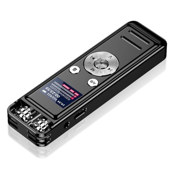 ZD43B Omnidirectional Dual Mic Smart Noise Reduction Voice Recorder, Memory: 32GB (Black) - Image 2
