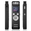 ZD43B Omnidirectional Dual Mic Smart Noise Reduction Voice Recorder, Memory: 32GB (Black) - Image 3