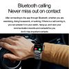 ET585 2.04 inch Steel Strap IP68 Waterproof Smart Watch, Support ECG / Blood Composition Measurement (Black) - Image 18