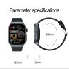 ET585 2.04 inch Steel Strap IP68 Waterproof Smart Watch, Support ECG / Blood Composition Measurement (Black) - Image 4