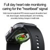 ET585 2.04 inch Steel Strap IP68 Waterproof Smart Watch, Support ECG / Blood Composition Measurement (Black) - Image 6