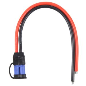 EC5 Male Connector Cable Car Power Emergency Start Silicone Soft Cable, Length: 30cm