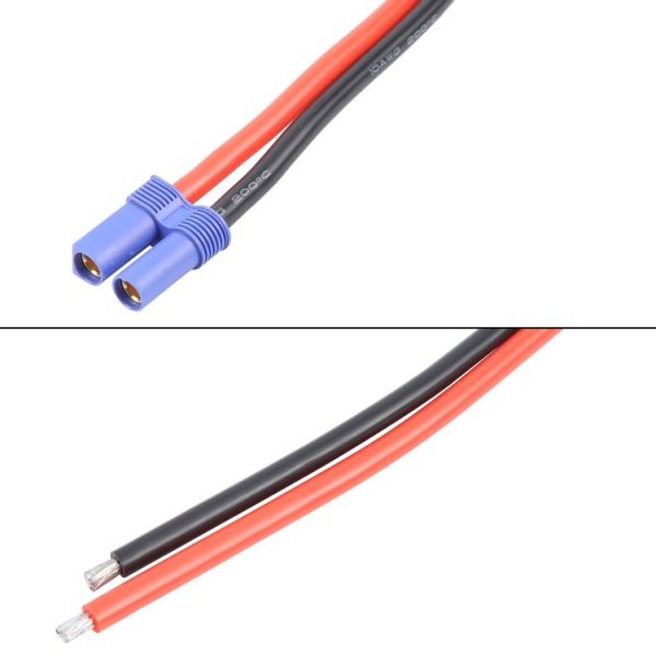 EC5 Female Connector Cable Car Power Emergency Start Silicone Soft Cable, Length: 30cm - Image 4