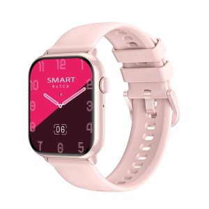 HD15 1.75 inch Silicone Strap IP68 Waterproof Smart Watch, Support Sedentary Reminder / Sleep Monitoring (Pink)