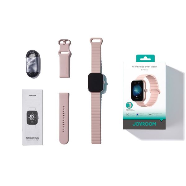JOYROOM JR-FT5 Plus Fit-life Series Smart Watch, 1.96 inch Screen, Support BT Call / Heart Rate (Rose Gold) - Image 13