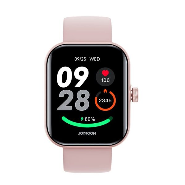 JOYROOM JR-FT5 Plus Fit-life Series Smart Watch, 1.96 inch Screen, Support BT Call / Heart Rate (Rose Gold) - Image 2