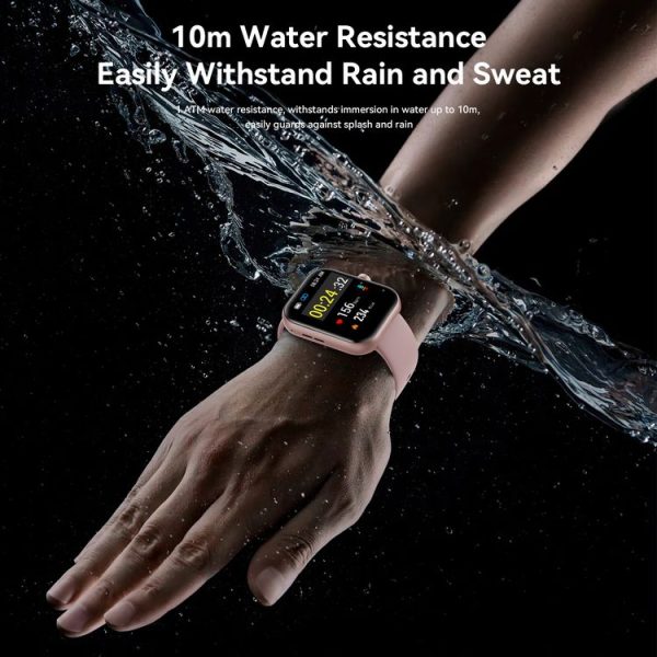 JOYROOM JR-FT5 Plus Fit-life Series Smart Watch, 1.96 inch Screen, Support BT Call / Heart Rate (Rose Gold) - Image 5