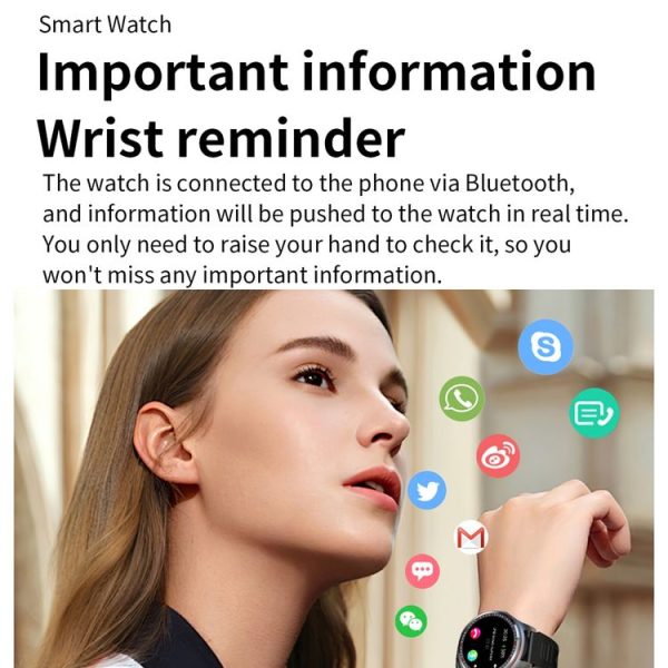 LC19 1.53 inch 2 in 1 Bluetooth Earphone IP67 Waterproof Smart Watch, Support Sleep Monitoring (Black) - Image 14