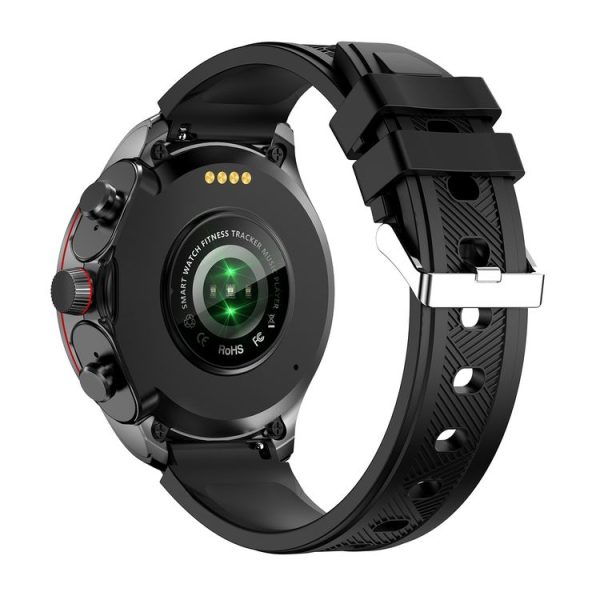 LC19 1.53 inch 2 in 1 Bluetooth Earphone IP67 Waterproof Smart Watch, Support Sleep Monitoring (Black) - Image 3