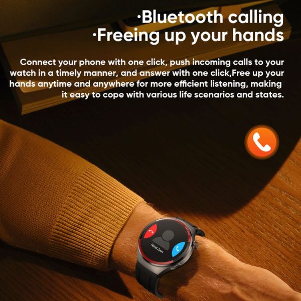 MT78 1.43 inch IP67 Waterproof Smart Watch, Support Sleep Monitoring (Black) - Image 5