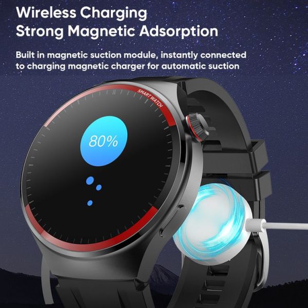 MT78 1.43 inch IP67 Waterproof Smart Watch, Support Sleep Monitoring (Black) - Image 9