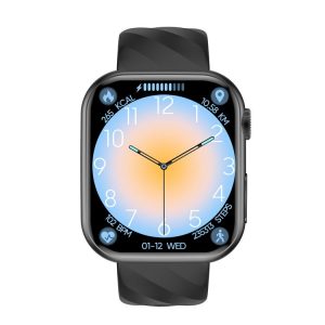 MT500 1.97 inch IP67 Waterproof Smart Watch, Support Electrocardiogram / Temperature Measurement (Black)