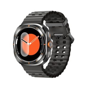 W7 1.43 inch IP68 Waterproof Smart Watch, Support Sedentary Reminder / Sleep Monitoring (Black)
