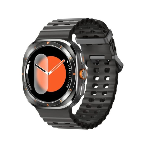 W7 1.43 inch IP68 Waterproof Smart Watch, Support Sedentary Reminder / Sleep Monitoring (Black)