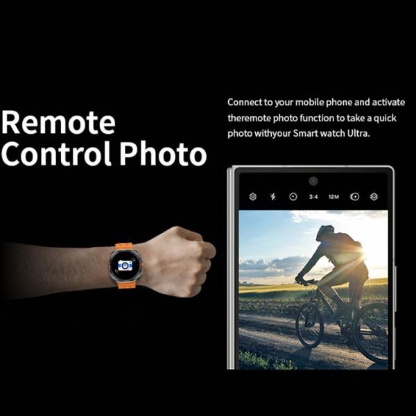 W7 1.43 inch IP68 Waterproof Smart Watch, Support Sedentary Reminder / Sleep Monitoring (Black) - Image 14