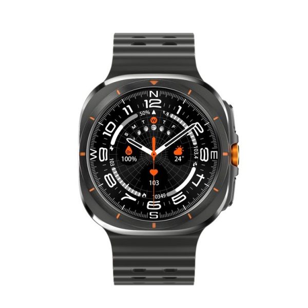 W7 1.43 inch IP68 Waterproof Smart Watch, Support Sedentary Reminder / Sleep Monitoring (Black) - Image 2