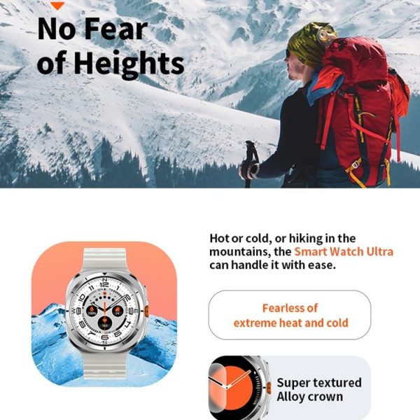 W7 1.43 inch IP68 Waterproof Smart Watch, Support Sedentary Reminder / Sleep Monitoring (Black) - Image 7