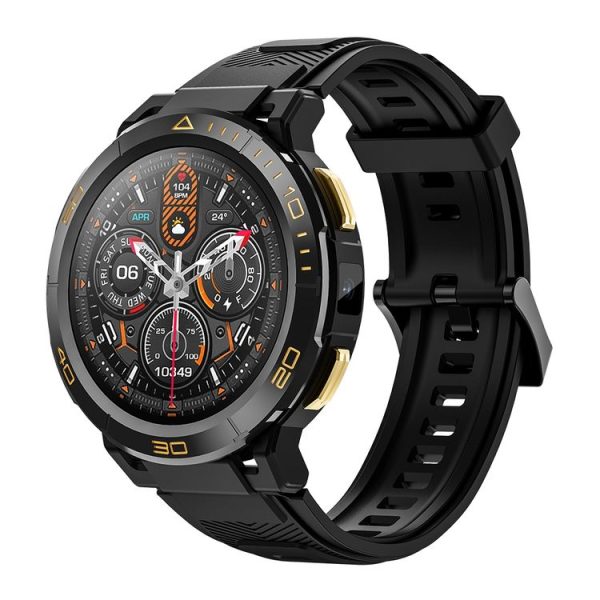 LEMFO Z1 1.43 inch AMOLED Screen Smart Watch, 4G Network Android 8.1, 4GB+64GB, Eurasian Version (Black)