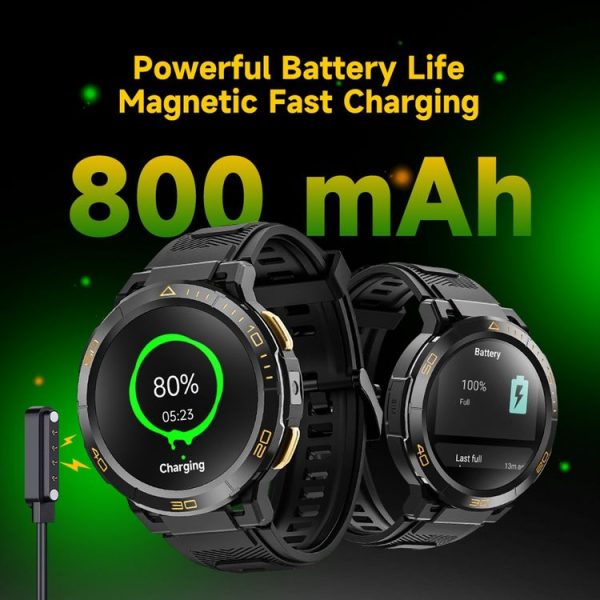 LEMFO Z1 1.43 inch AMOLED Screen Smart Watch, 4G Network Android 8.1, 4GB+64GB, Eurasian Version (Black) - Image 12