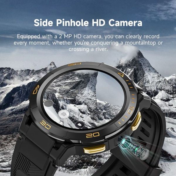 LEMFO Z1 1.43 inch AMOLED Screen Smart Watch, 4G Network Android 8.1, 4GB+64GB, Eurasian Version (Black) - Image 13