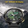 LEMFO Z1 1.43 inch AMOLED Screen Smart Watch, 4G Network Android 8.1, 4GB+64GB, Eurasian Version (Black) - Image 6