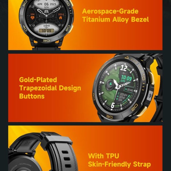 LEMFO Z1 1.43 inch AMOLED Screen Smart Watch, 4G Network Android 8.1, 4GB+64GB, Eurasian Version (Black) - Image 7