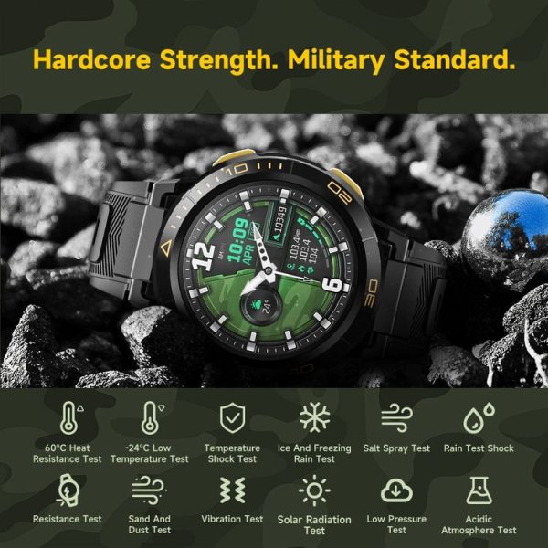 LEMFO Z1 1.43 inch AMOLED Screen Smart Watch, 4G Network Android 8.1, 4GB+64GB, Eurasian Version (Black) - Image 8