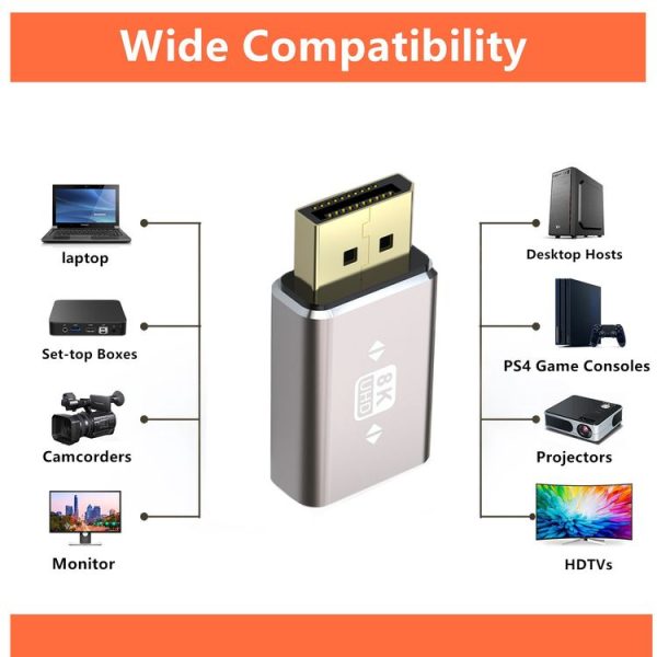 8K Ultra DP Male to Male Adapter - Image 4