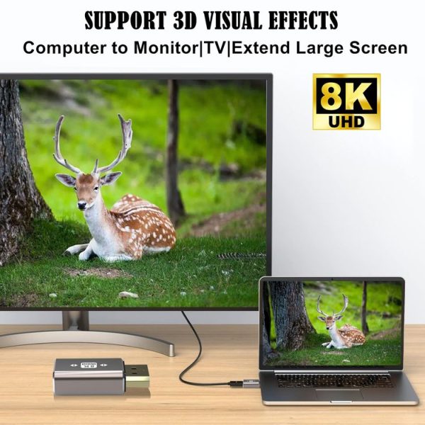 8K Ultra DP Female to Female Adapter - Image 6
