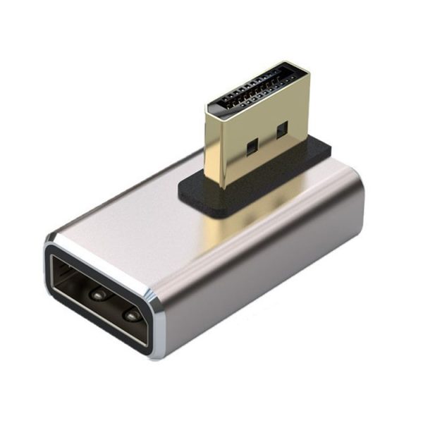 8K PD1.4 Male Displayport to Female Displayport Adapter Converter, Style: A