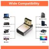 8K 60Hz PD1.4 Male Displayport to Female Displayport Adapter Converter, Angle: Up - Image 3