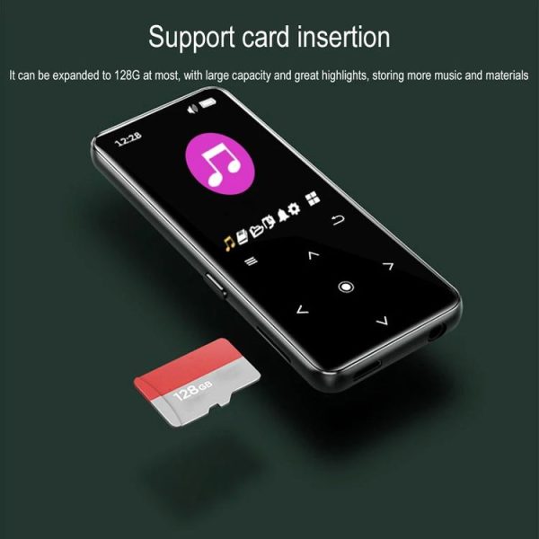 A20 2.0 inch Color Touch Screen Bluetooth MP4 Player (Black) - Image 8