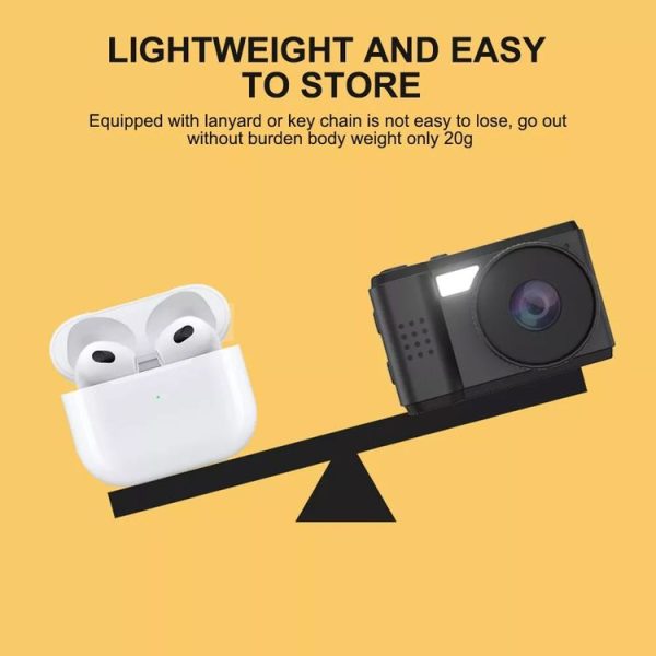 S5 0.96 inch HD Screen Mini Portable Camera (Black) - Image 10