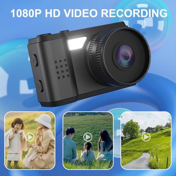 S5 0.96 inch HD Screen Mini Portable Camera (Black) - Image 4