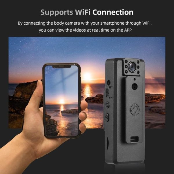 S6 1080P 1.54 inch IPS Screen Multi-function Video Recorder with Infrared Night Vision (Black) - Image 5