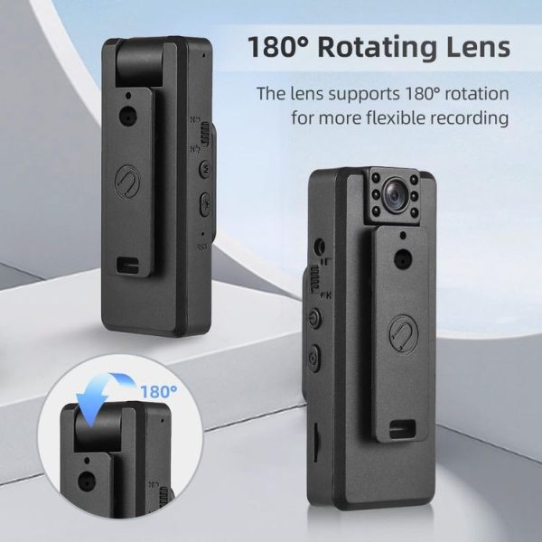 S6 1080P 1.54 inch IPS Screen Multi-function Video Recorder with Infrared Night Vision (Black) - Image 9