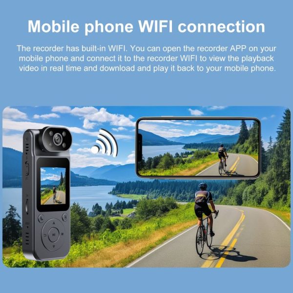 L19 180 Degree Rotation 4K High-definition Travel Recorder, Wifi Version - Image 5