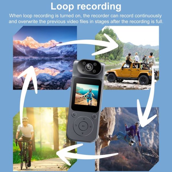 L19 180 Degree Rotation 4K High-definition Travel Recorder, Wifi Version - Image 8