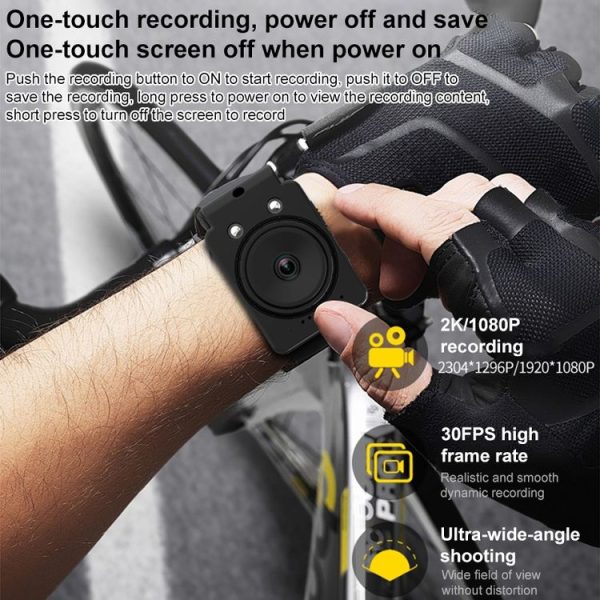 V2 120-degree Wide Angle 2K High-definition Travel Recorder - Image 7