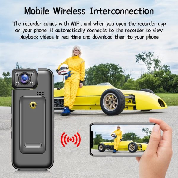 ZC-M11 180 Degree Rotation 4K HD Travel Recorder, Wifi Version - Image 3