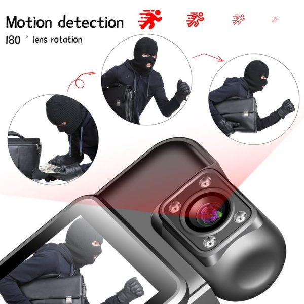 ZC-M11 180 Degree Rotation 4K HD Travel Recorder, Wifi Version - Image 8