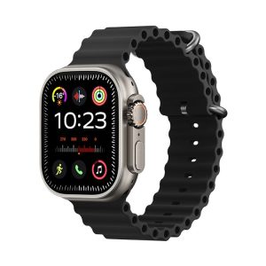WK WH-02 Traveler 2.01 inch Smart Watch Supports Blood Oxygen Monitoring (Black)