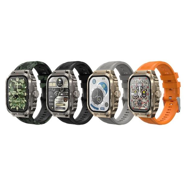WK WH-03 2.01 inch Smart Watch Supports Bluetooth Calls (Black) - Image 2