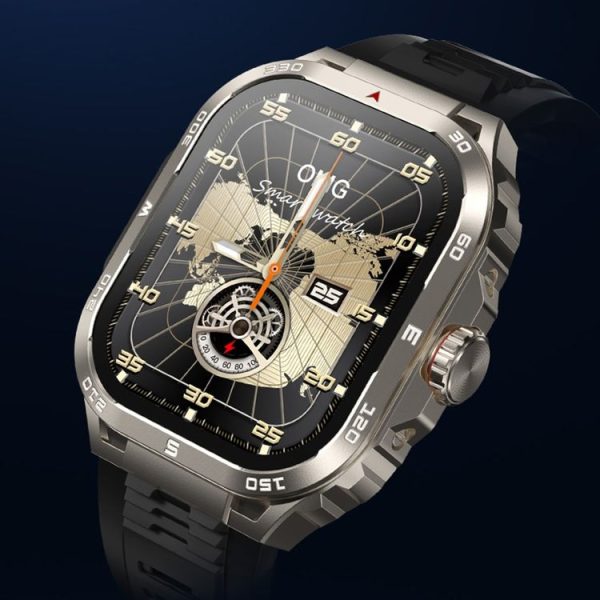 WK WH-03 2.01 inch Smart Watch Supports Bluetooth Calls (Black) - Image 3