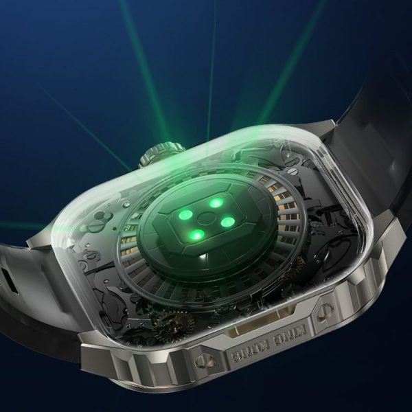 WK WH-03 2.01 inch Smart Watch Supports Bluetooth Calls (Black) - Image 4